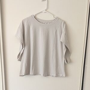 lululemon athletica Gray Short Sleeve Tee